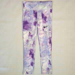 Nike Dri-FIT One Girls Tie-Dye Printed Leggings